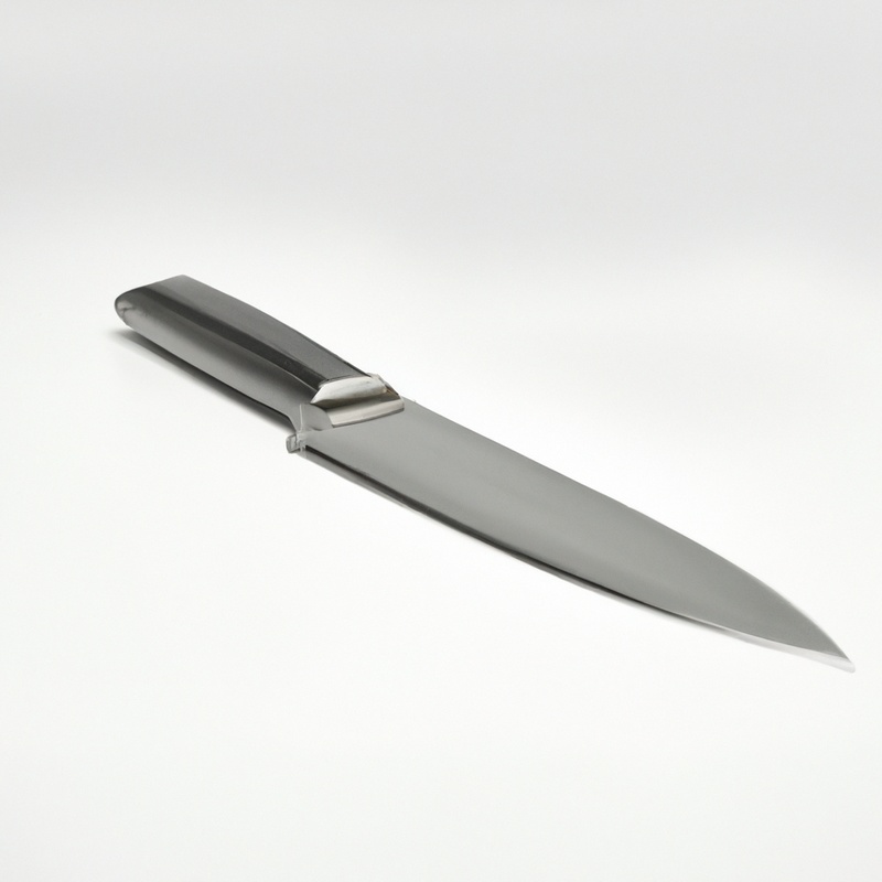 Silicon-enhanced knife steel.