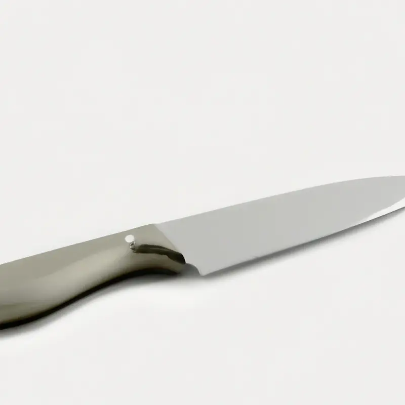 Stainless Damascus folding knife