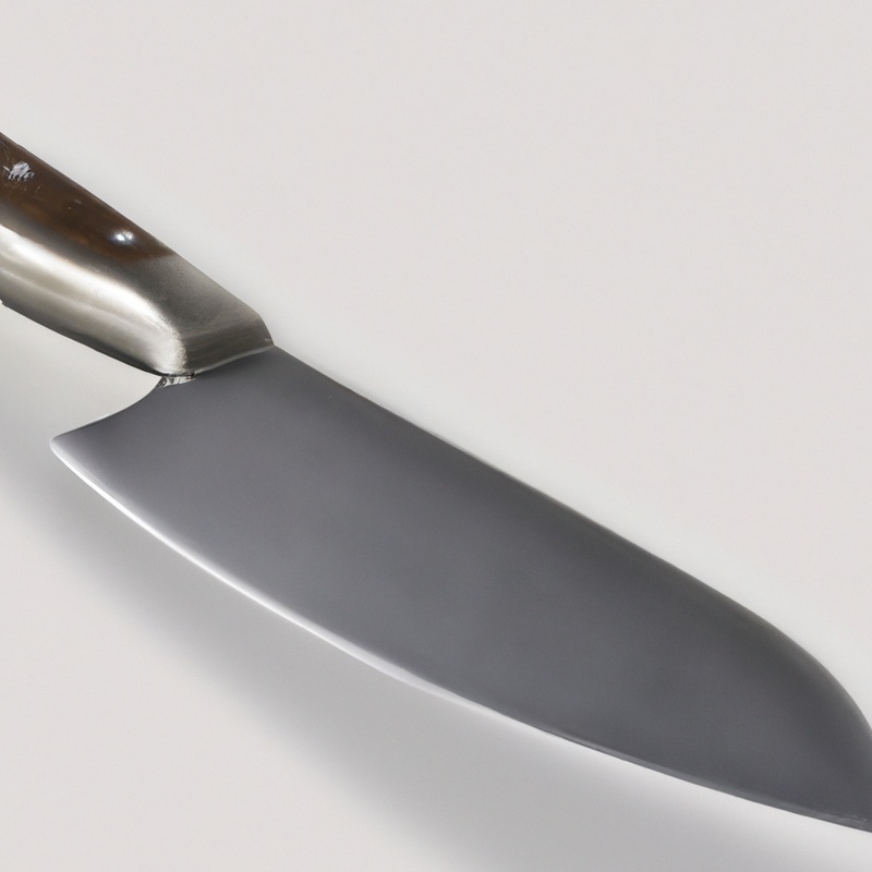 Tungsten-enhanced knife steel.