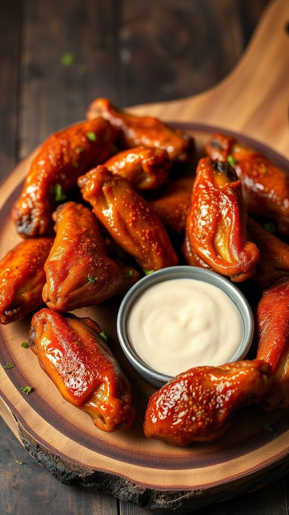 Applewood Smoked Paprika Wings  