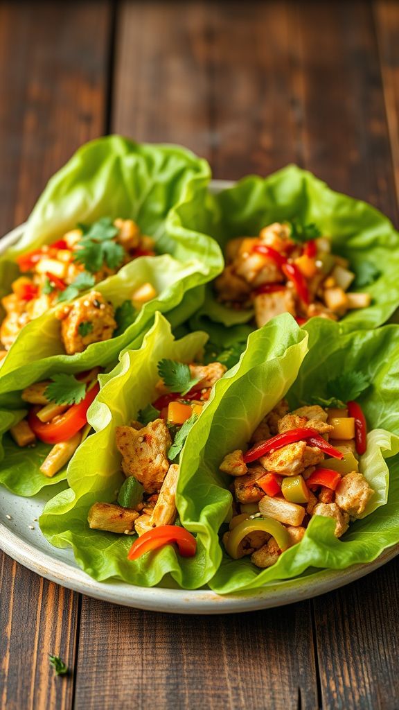 asian chicken lettuce wrap recipes