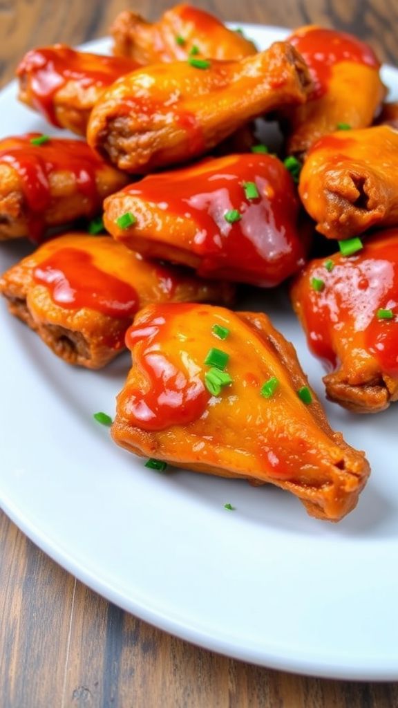 BBQ Fusion: Quick Air-Fried Wings  