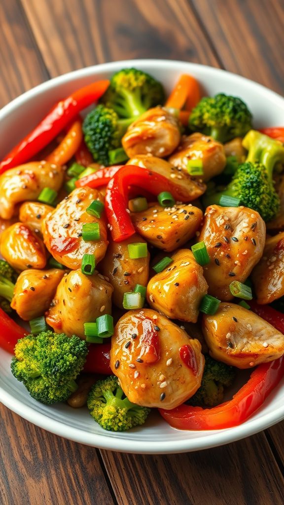 Black Pepper Chicken Stir-Fry