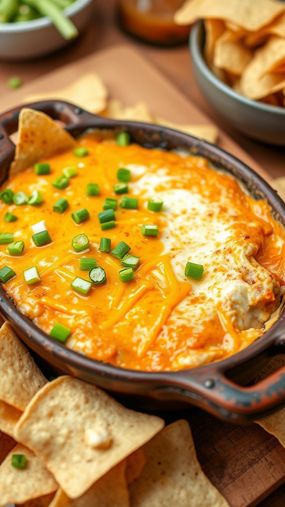 Buffalo Chicken Dip with Greek Yogurt  