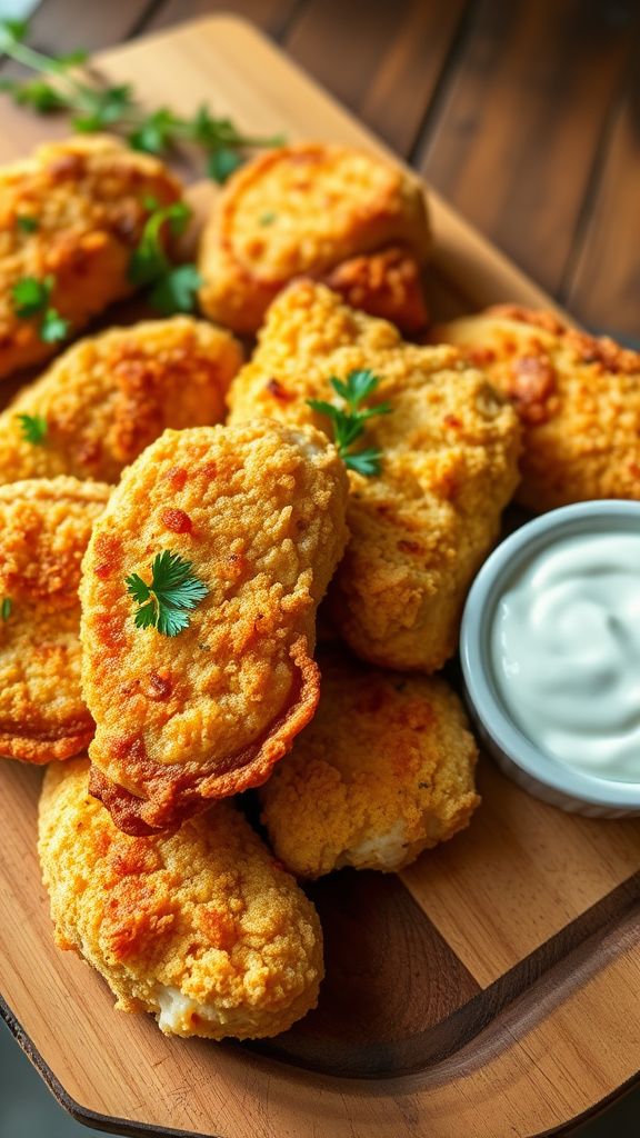 Buttermilk Ranch Chicken Tenderloins  