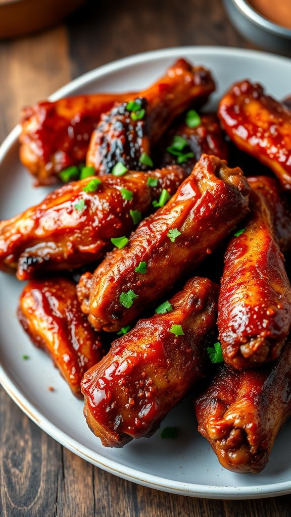 Cajun-Style Smoked Chicken Wings