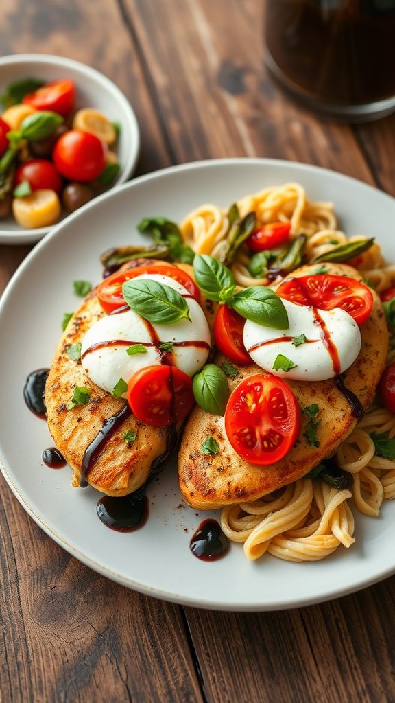 Caprese Style Marry Me Chicken