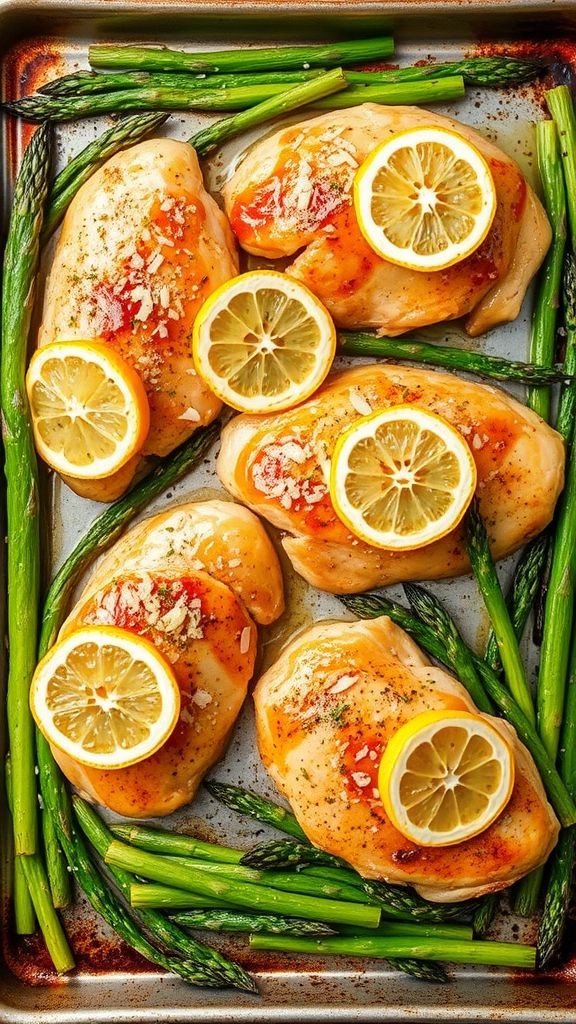 Chicken and Asparagus Sheet Pan Dinner