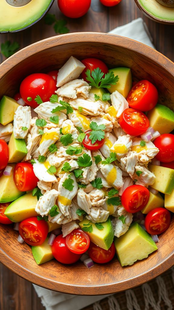 Chicken and Avocado Salad