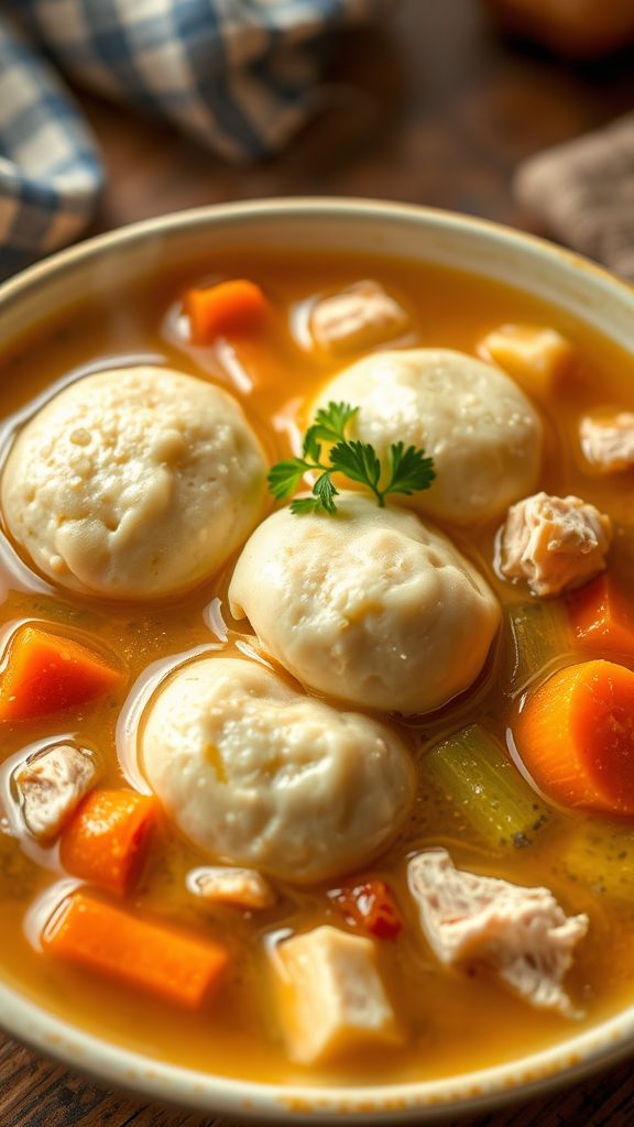 Chicken and Dumpling Soup for the Soul  