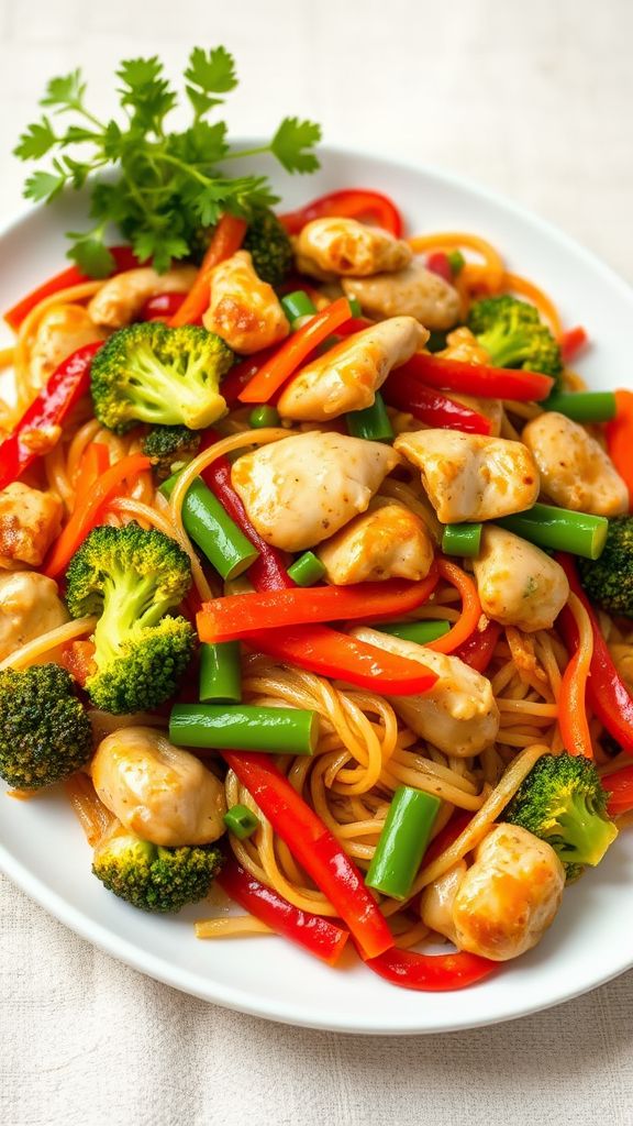 Chicken Chow Mein Harmony