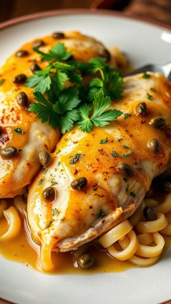 Chicken Piccata with Capers