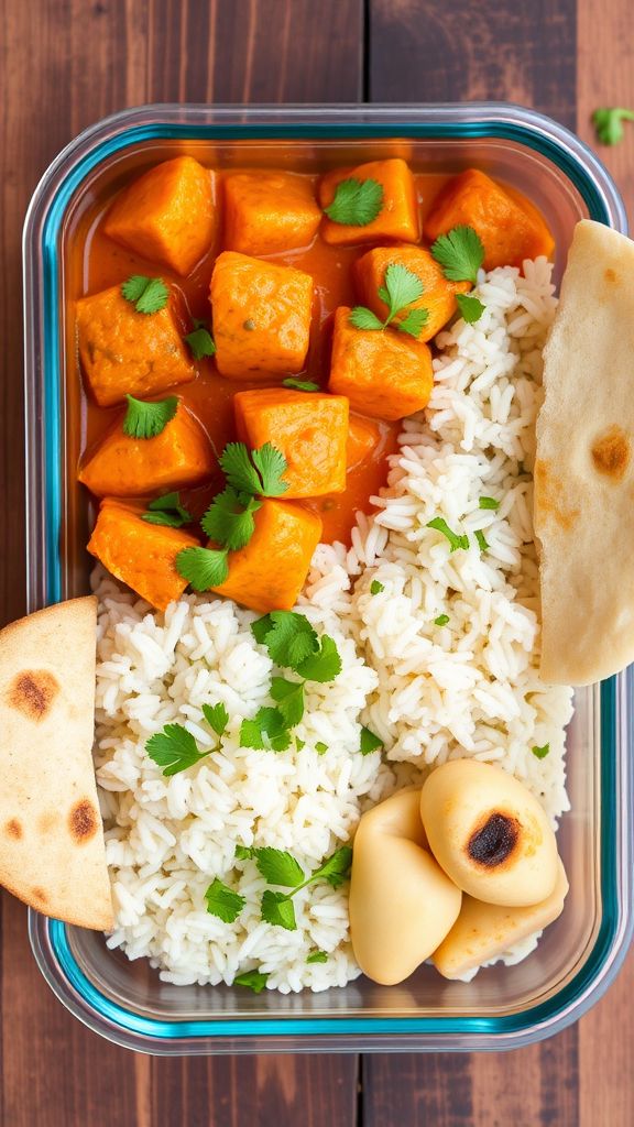 Chicken Tikka Masala Meal Prep 