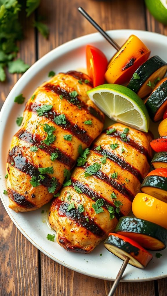 Cilantro Lime Grilled Chicken