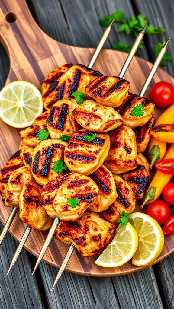 Citrus-Marinated Chicken Skewers