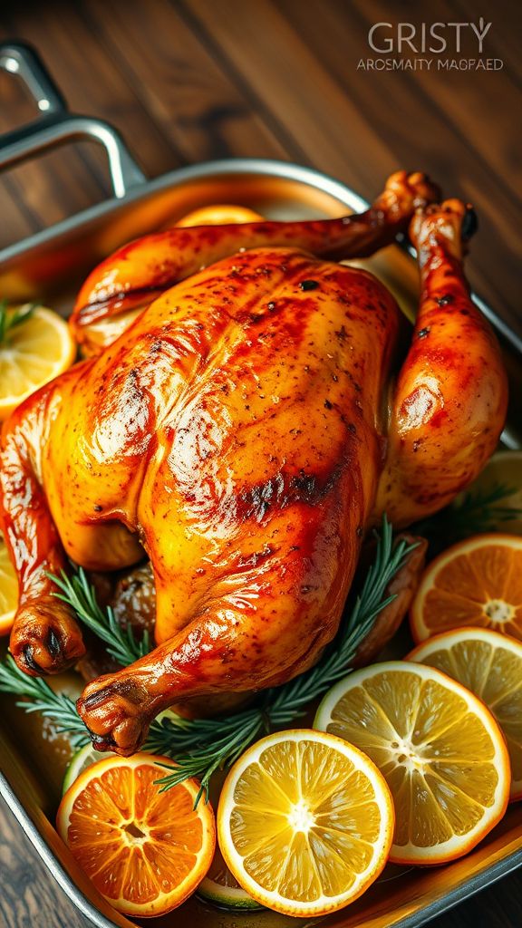 Citrus-Marinated Roast Chicken