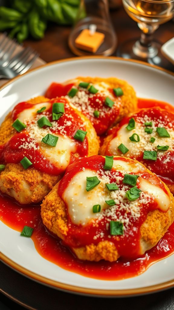 Classic Cheesy Chicken Parmesan Delight  