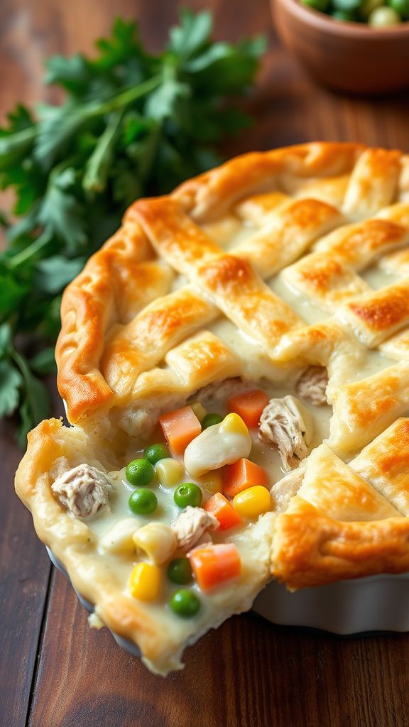 Classic Comfort: Creamy Chicken Pot Pie for a Crowd  