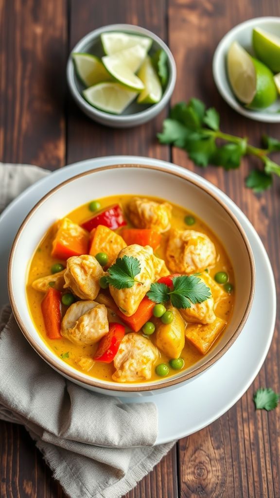 Coconut Curry Chicken Stew