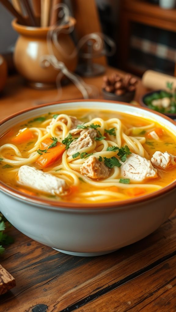 Comforting Chicken Noodle Soup Elixir