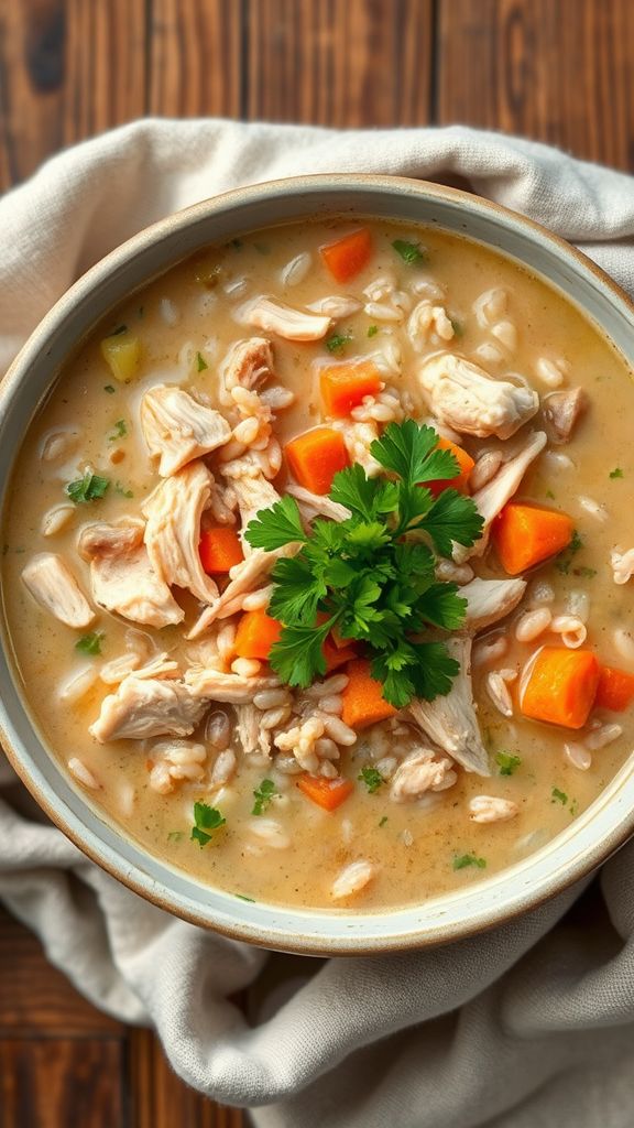 Copycat Panera Chicken & Wild Rice Soup