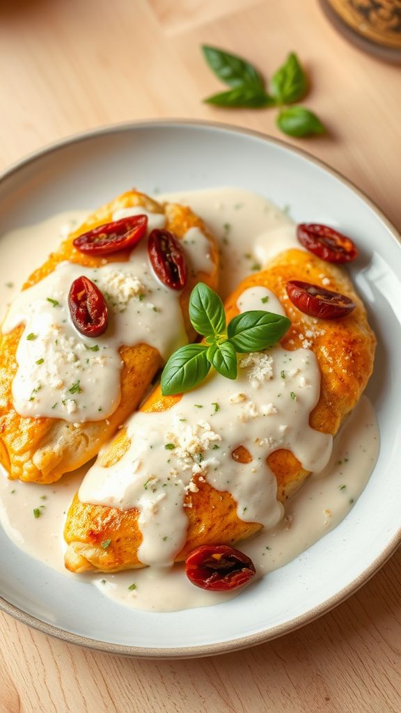 Creamy Garlic Marry Me Chicken