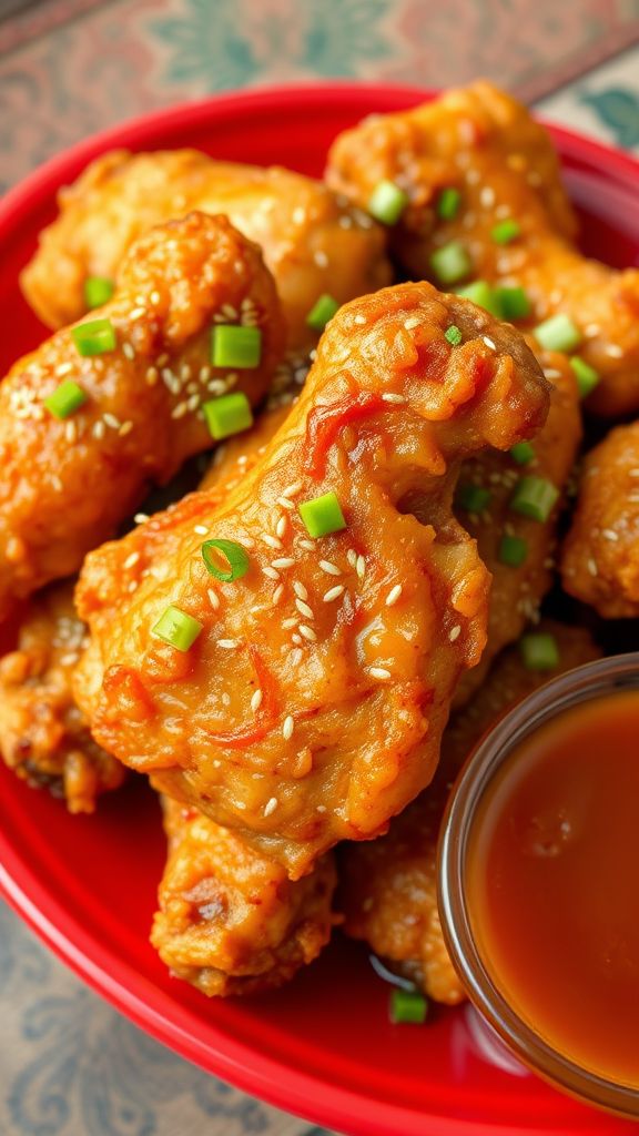 crispy chinese fried chicken wing recipes