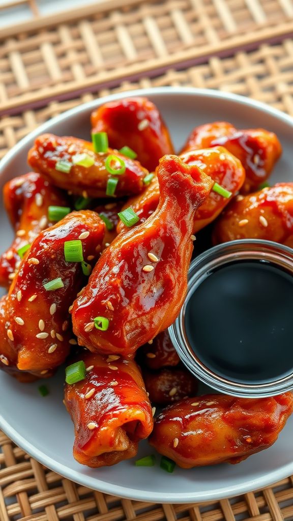 Crunchy Peking-Style Chicken Wings  