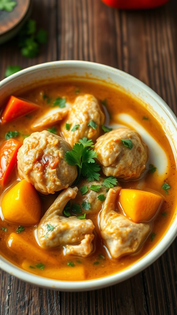 Curry Coconut Chicken Stew