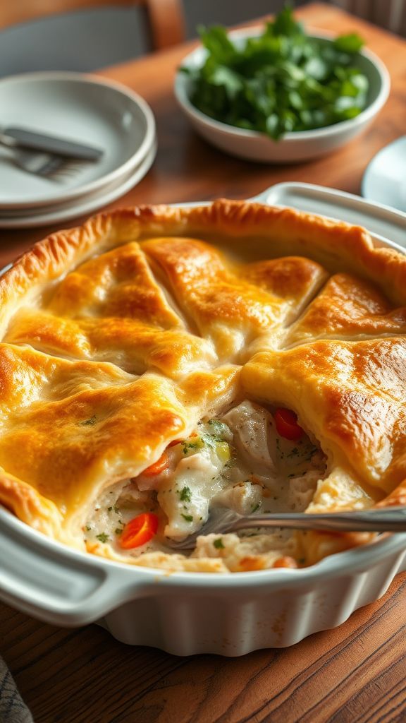 Dreamy Creamy Chicken Pot Pie for Large Groups  