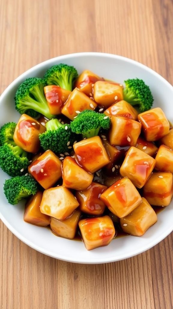 Fast Teriyaki Chicken and Broccoli  