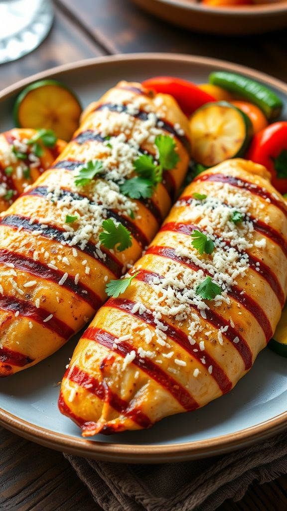 Garlic Parmesan Grilled Chicken