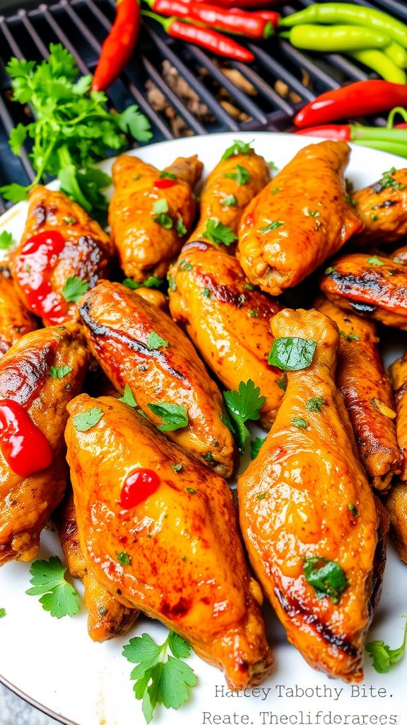 grilled chicken wings marinades that wow