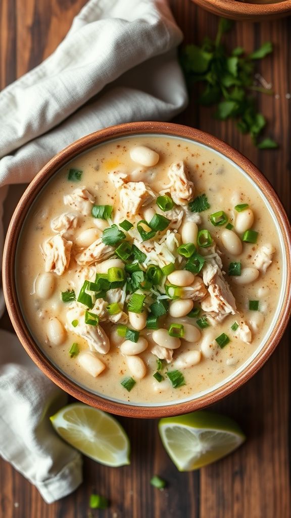 Hearty White Chicken Chili for the Win 