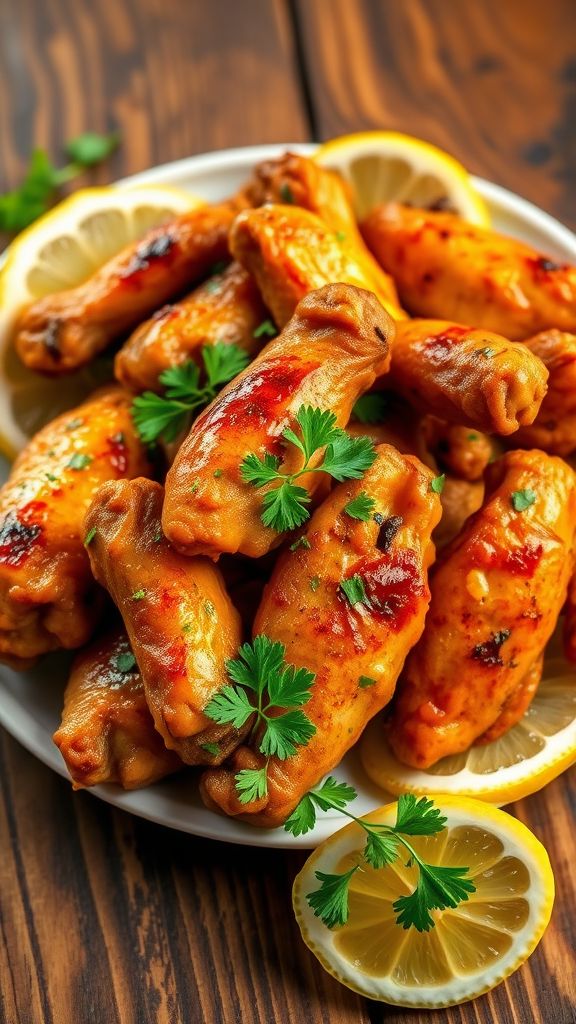 Herb-Roasted Mediterranean Chicken Wings