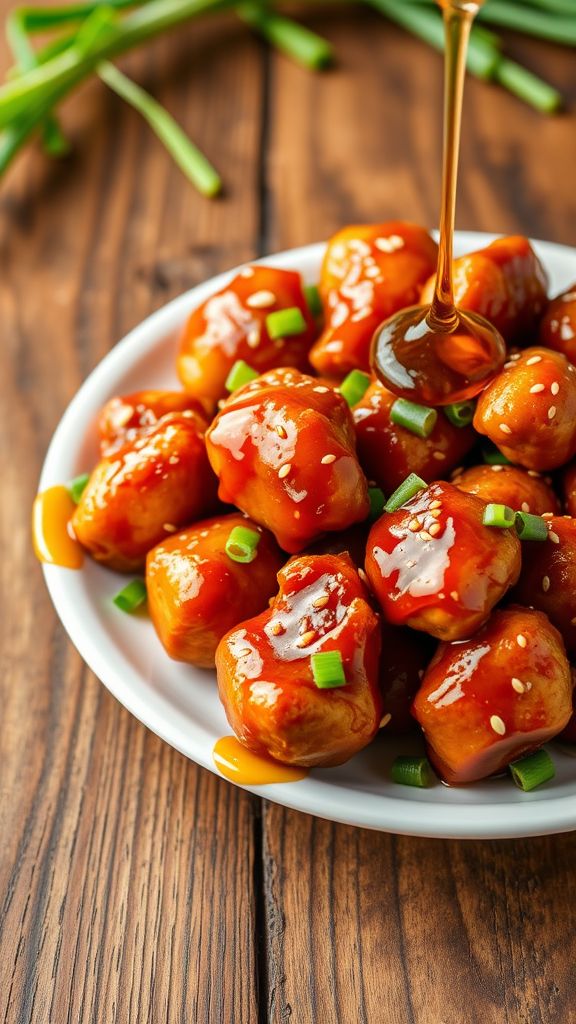 Honey Garlic Chicken Bites