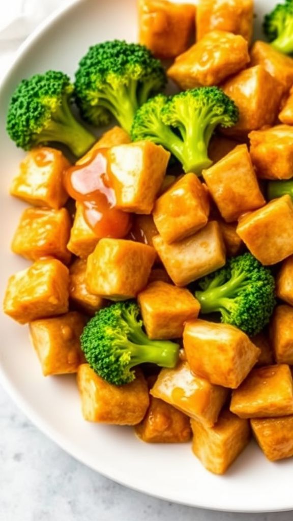 Honey Mustard Chicken and Broccoli