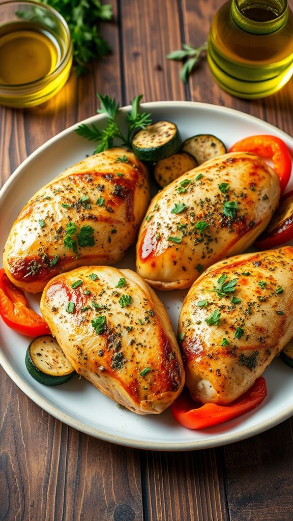 Italian Herb Roasted Chicken Breast