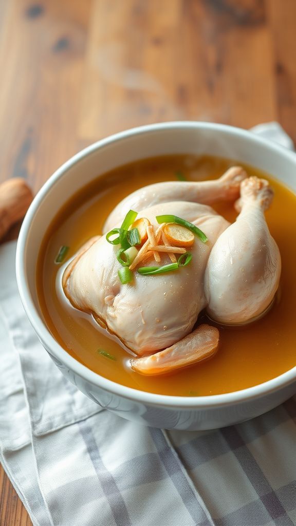 Korean Ginseng Chicken Soup