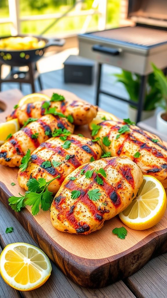 Lemon Herb Grilled Chicken