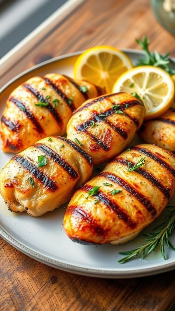 Lemon Herb Grilled Chicken