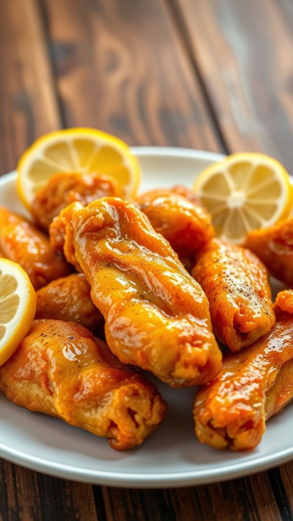 Lemon Pepper Zest Wings  