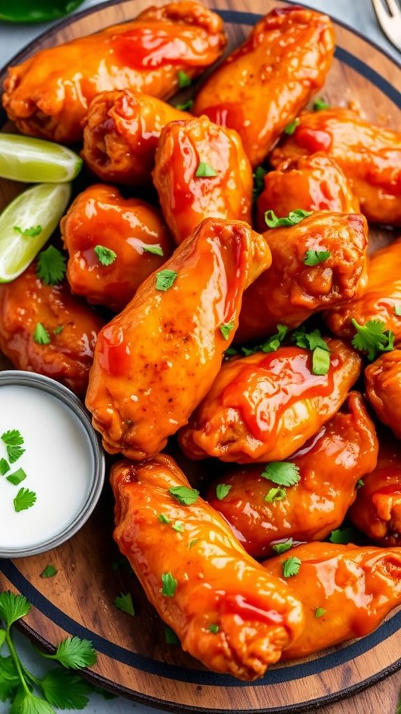 Mango Habanero Wings  