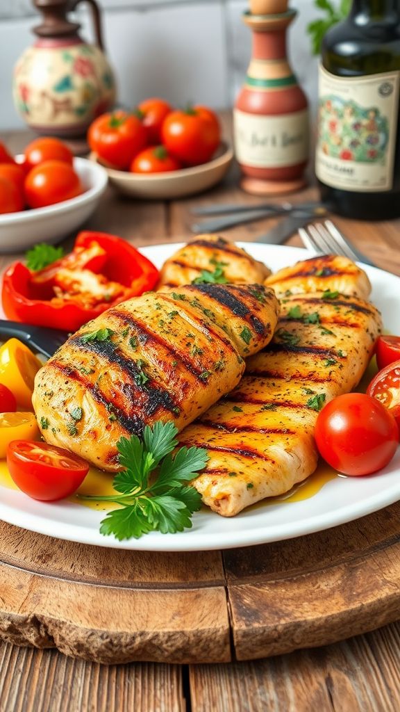 mediterranean grilled chicken recipes