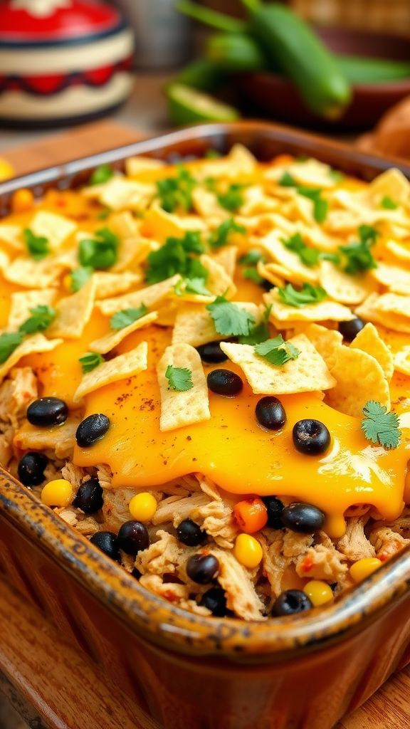 Mexican Fiesta Chicken Bake  