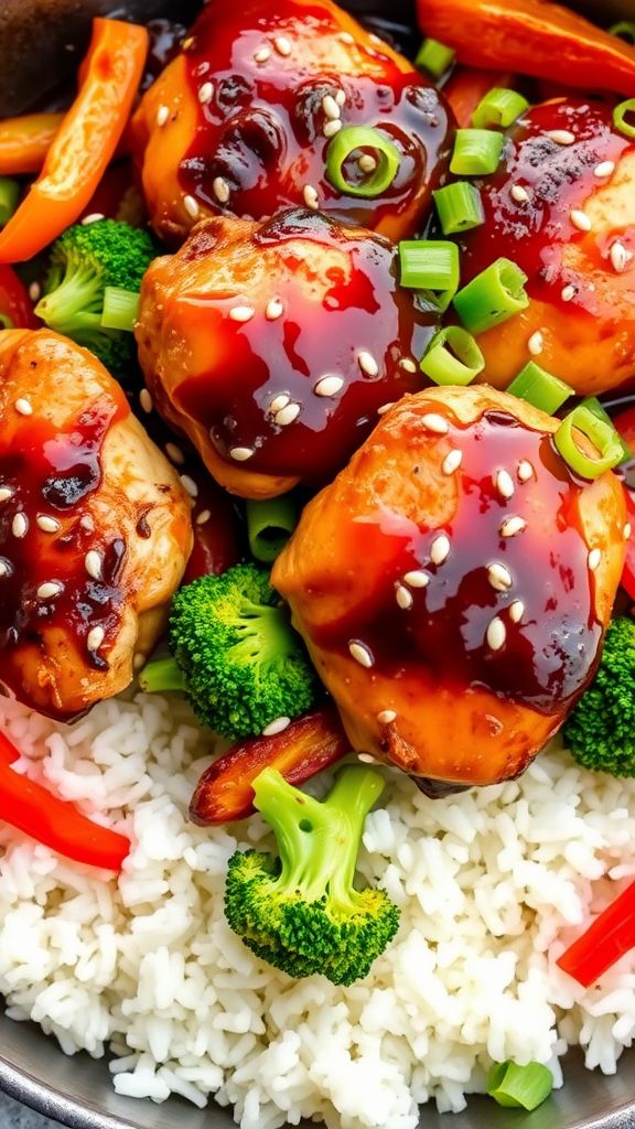 One-Pan Korean Chicken Teriyaki