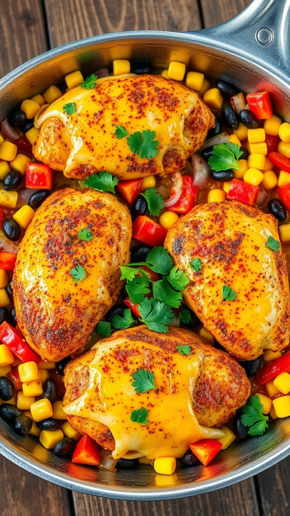 One-Pan Taco Chicken Feast  