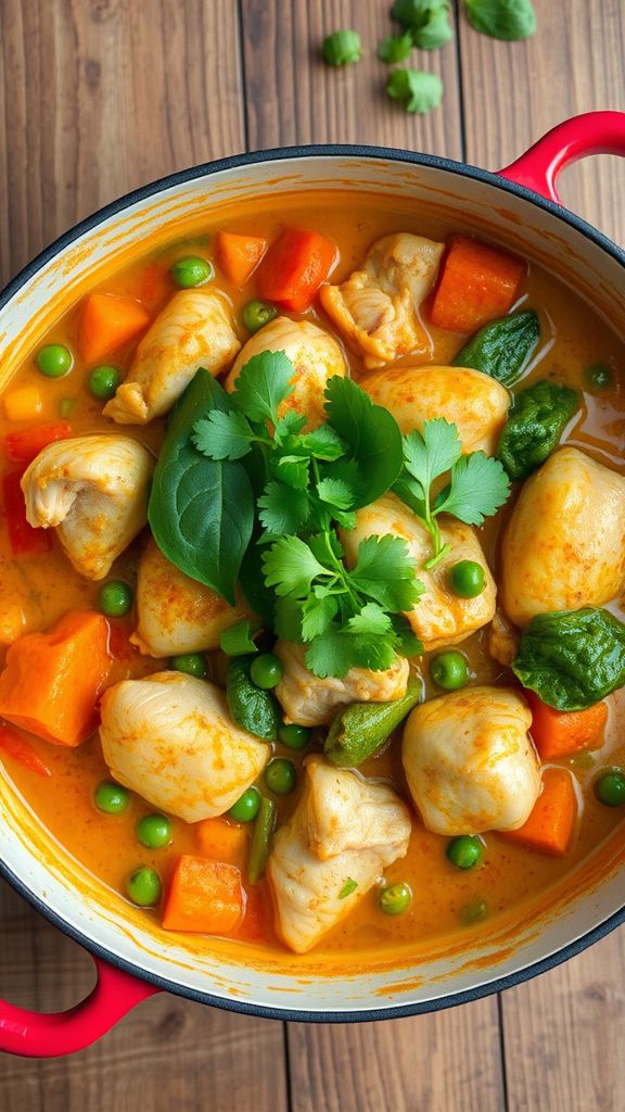 One-Pot Chicken and Vegetable Curry  