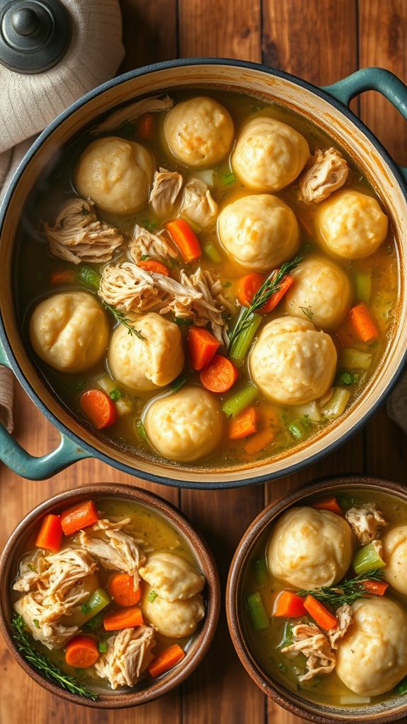 One-Pot Southern Chicken and Dumplings