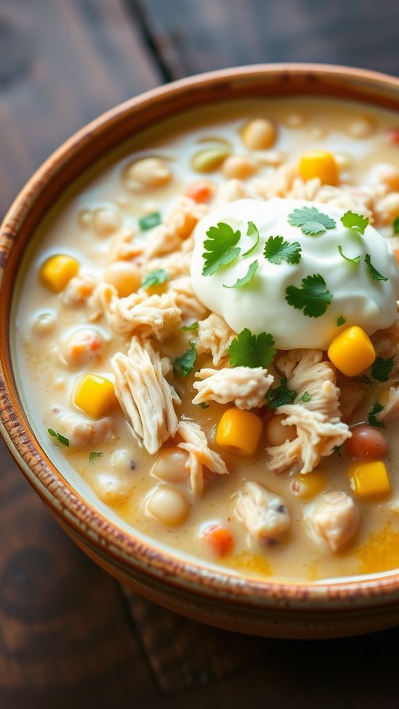 One-Pot White Chicken Chili Comfort